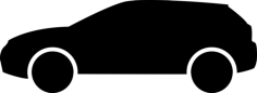 Car In Black Side View Sketch Style Svg Vector, Free Vectors File